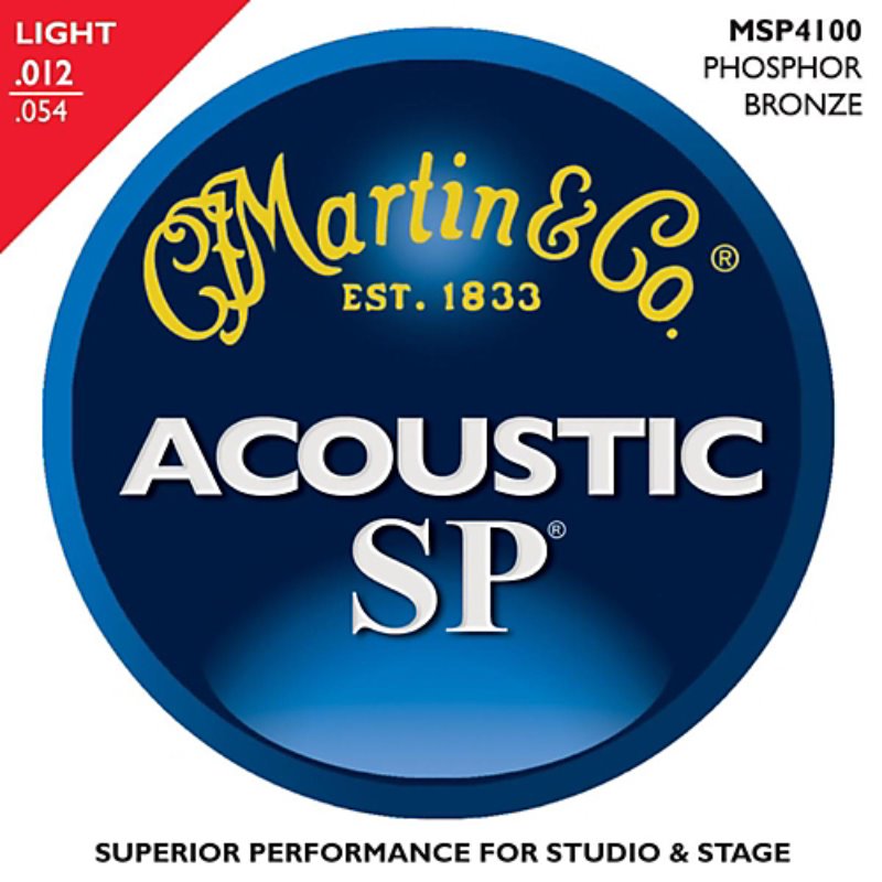 Martin SP Phosphor Bronze MSP4100(012-054) String - 3 Pack
