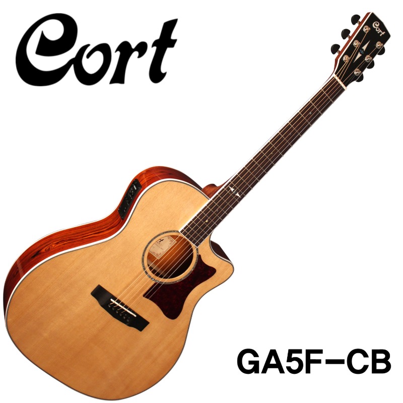 [콜트 공식대리점/실재고보유/당일발송] Cort GA5F-CB Natural Glossy w/European Spruce Top, Cocobolo Back &amp; Sides, Fishman Presys EQ Pickup(신품)